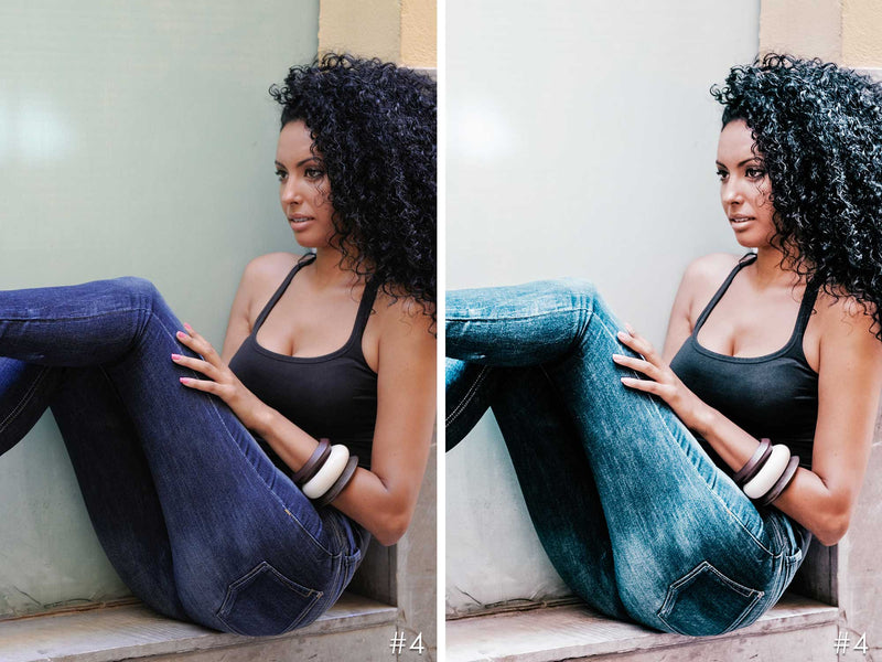 Choco Blogger Dark Afro American Skin Presets For Lightroom Mobile and Desktop