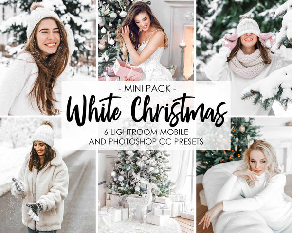 White Christmas Presets For Xmas Day In Lightroom