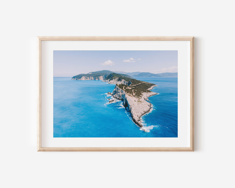 Greece Tropical Travel Photography, Lefkada Island Greece Print