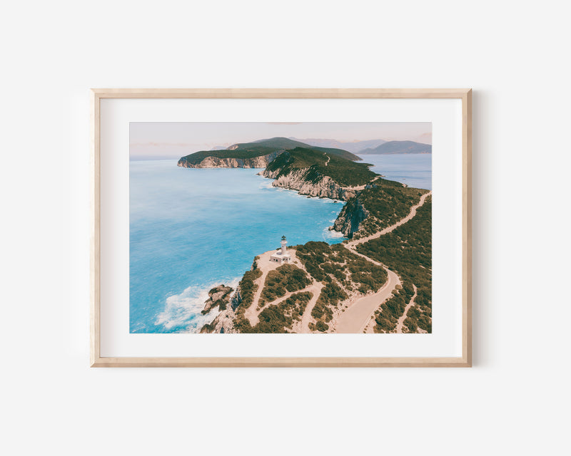 Greece Print, Lefkada Greece Island Travel Photography