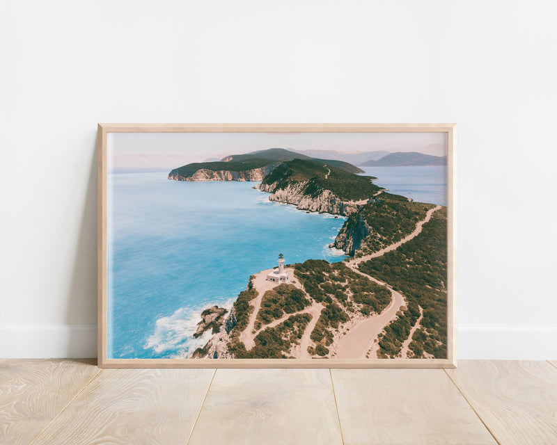Greece Print, Lefkada Greece Island Travel Photography