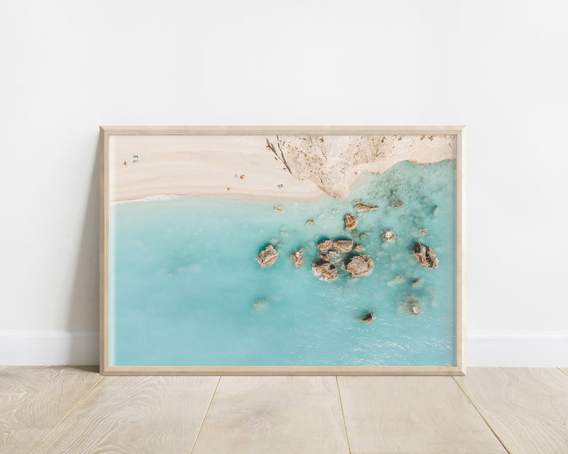 Aerial Sea Photography, Beach Aerial Landscape, Coastal Art Prints