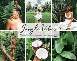 Jungle Vibes Presets For Adobe Photoshop and Lightroom CC