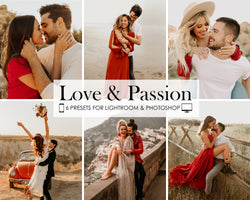 Lightroom Presets, Wedding Presets, Moody Warm Presets, Boho Bright Clean Presets, Rustic Couple Love Portrait Presets, Film Wedding Photography