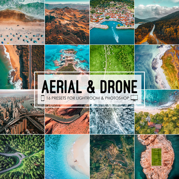 Aerial Presets, Drone Photography, DJI Mavic and Phantom Lightroom Presets