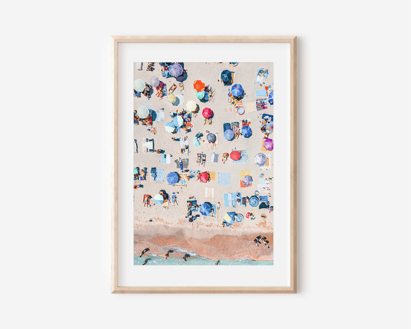 Landscape Beach Prints, Modern Beach Art Digital Download
