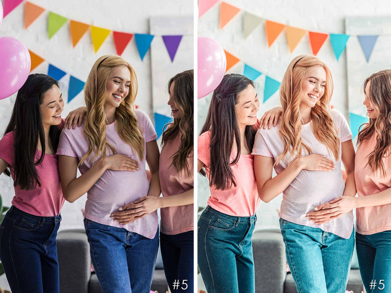 Baby Shower Party Presets For Newborn, Kids and Children In Lightroom Mobile and Photoshop