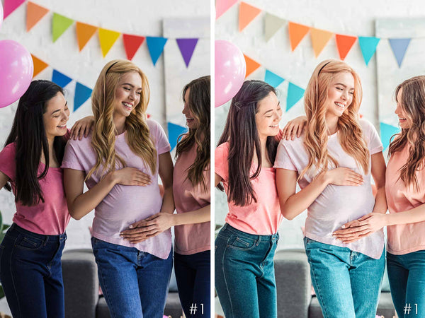 Baby Shower Presets For Happy Mothers in Lightroom Mobile