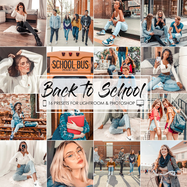 Back To School Lightroom Presets And Filters