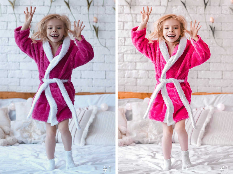 Barbie Girl Presets, Children Presets, Pink Presets, Lightroom Mobile and Photoshop