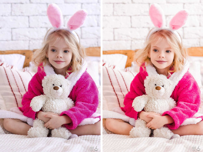 Barbie Girl Presets, Children Presets, Pink Presets, Lightroom Mobile and Photoshop