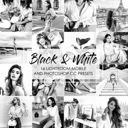 Black and White Lightroom Presets