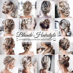 Blonde Hairstyle Lightroom Presets For Mobile and Desktop