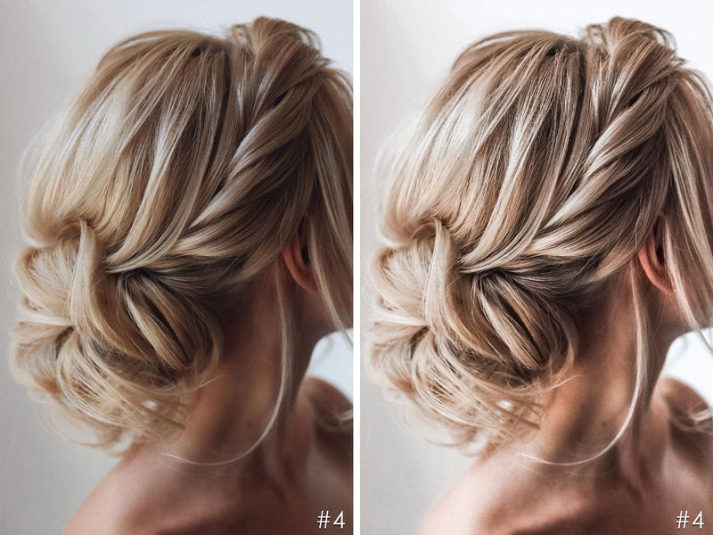 Blonde Hairstyle Presets For Lightroom and Photoshop