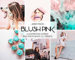 Blush Pink Lightroom And Photoshop Presets