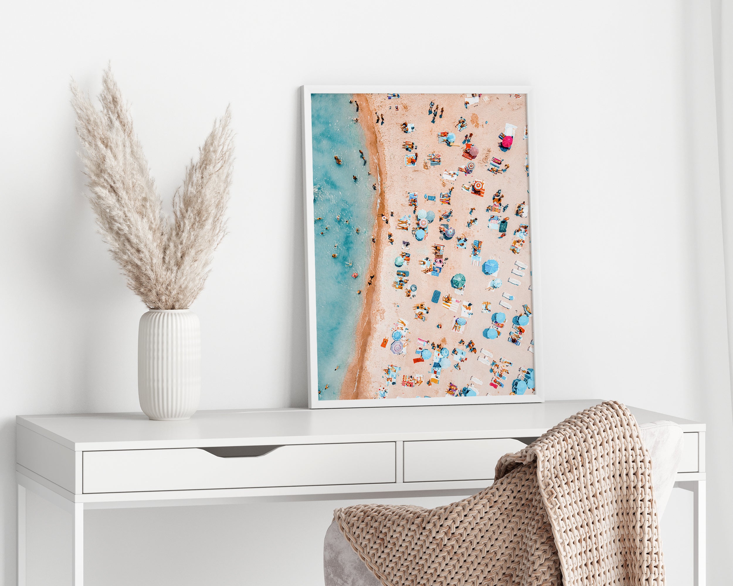 Aerial Beach Photography Large, Beach Digital Prints Art, Beach Art