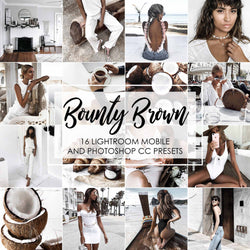 Bounty Brown Lightroom Mobile And Desktop Presets