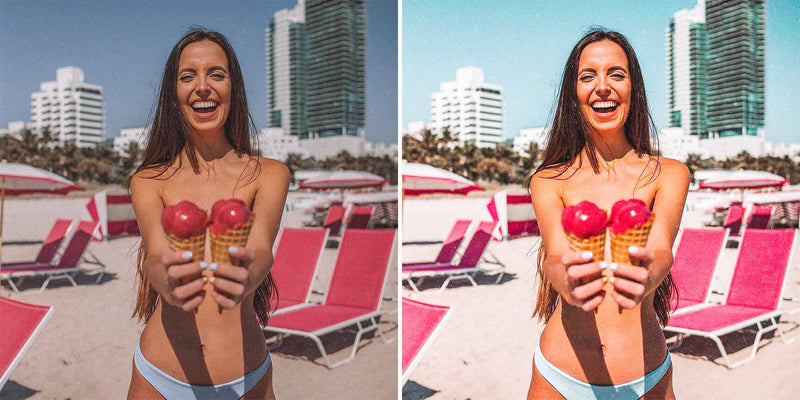 Bright Raspberry Lightroom Presets For iPhone, Android, Mac and PC