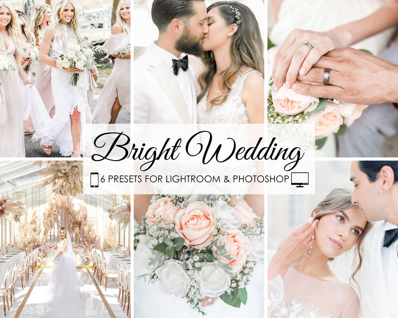Bright Wedding Lightroom Presets For Your Special Day