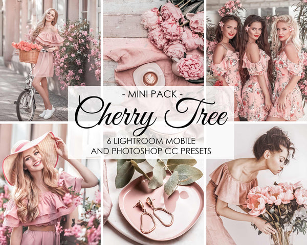 Cherry Tree Spring Lightroom Presets and Photoshop Filters