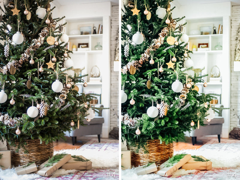 Christmas Tree Presets for Lightroom and Photoshop