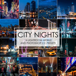 City Nights Presets For Lightroom And Photoshop