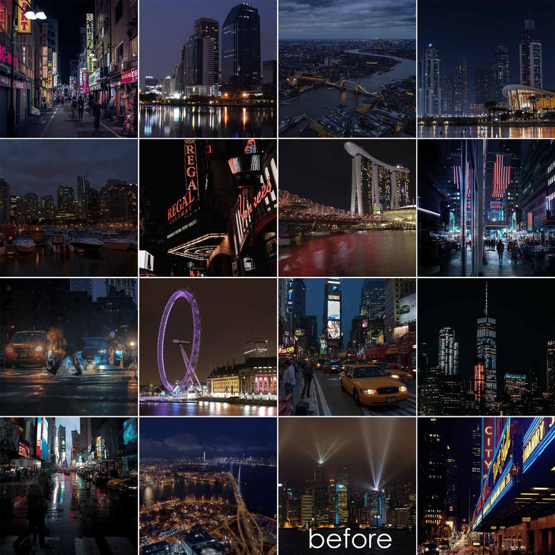 City Nights Presets For Lightroom And Photoshop
