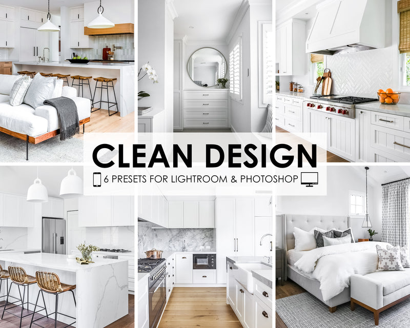 Clean Design Real Estate Lightroom Presets For Mobile And Desktop