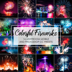 Colorful Fireworks Happy New Year Presets For Lightroom CC and Classic