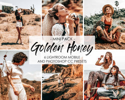 Golden Honey Lightroom Presets and Photoshop Filters