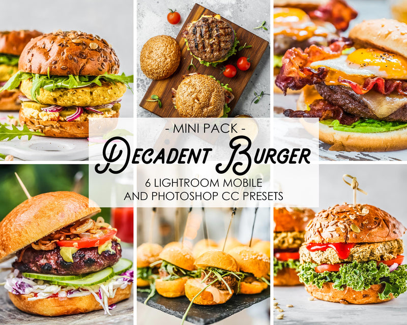 Fast Food Presets For Lightroom And Photoshop