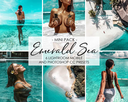 Emerald Sea Lightroom and Photoshop Presets Pack