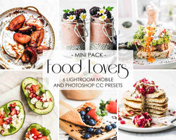Food Presets For Lightroom And Photoshop, Facebook and Instagram