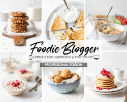 Food Presets, Lightroom Mobile and Desktop Presets