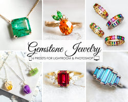 Gemstone Jewelry Presets for Wedding and Product Photography