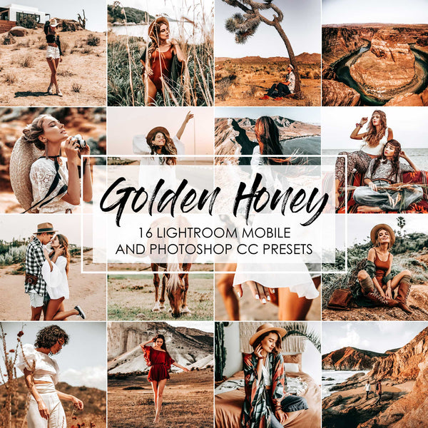 Golden Honey Lightroom Presets For Desktop And Mobile