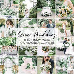 Green Wedding Presets For Lightroom And Photoshop CC