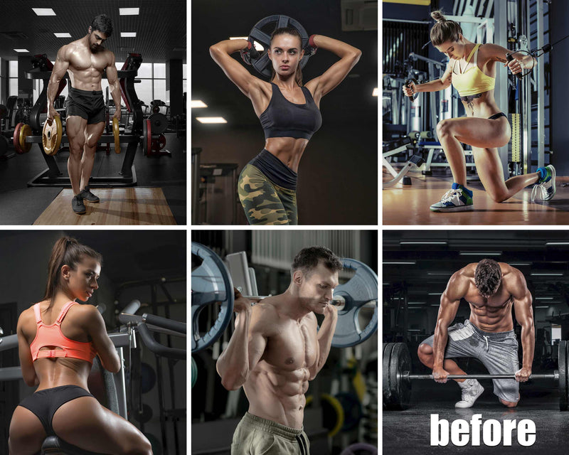 Gym and Workout Presets For Lightroom Classic Editing Of Fitness and Sports Photography
