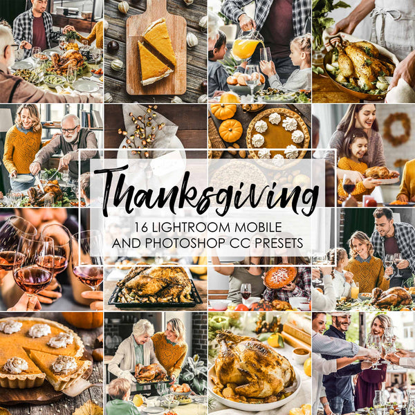 Thanksgiving Presets For Adobe Lightroom CC