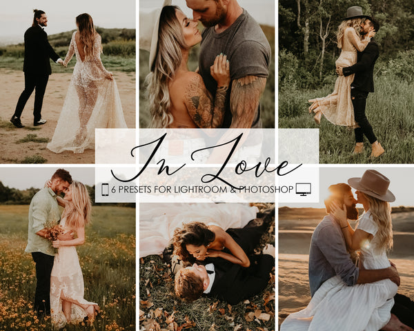 In Love Wedding Presets For Lightroom and Photoshop