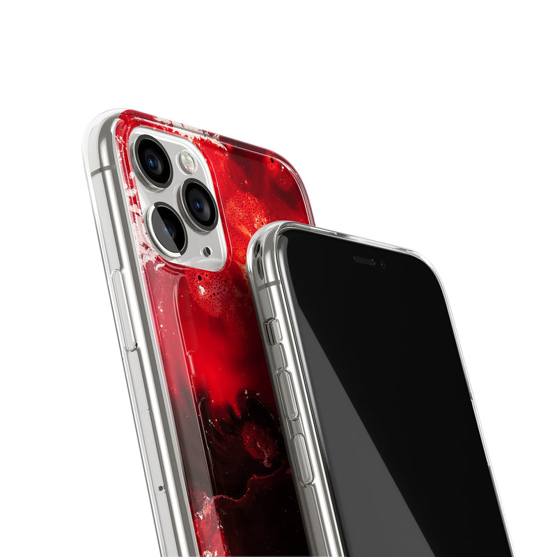 Silicone Marble Print iPhone Case, iPhone 11 Pro Max Case