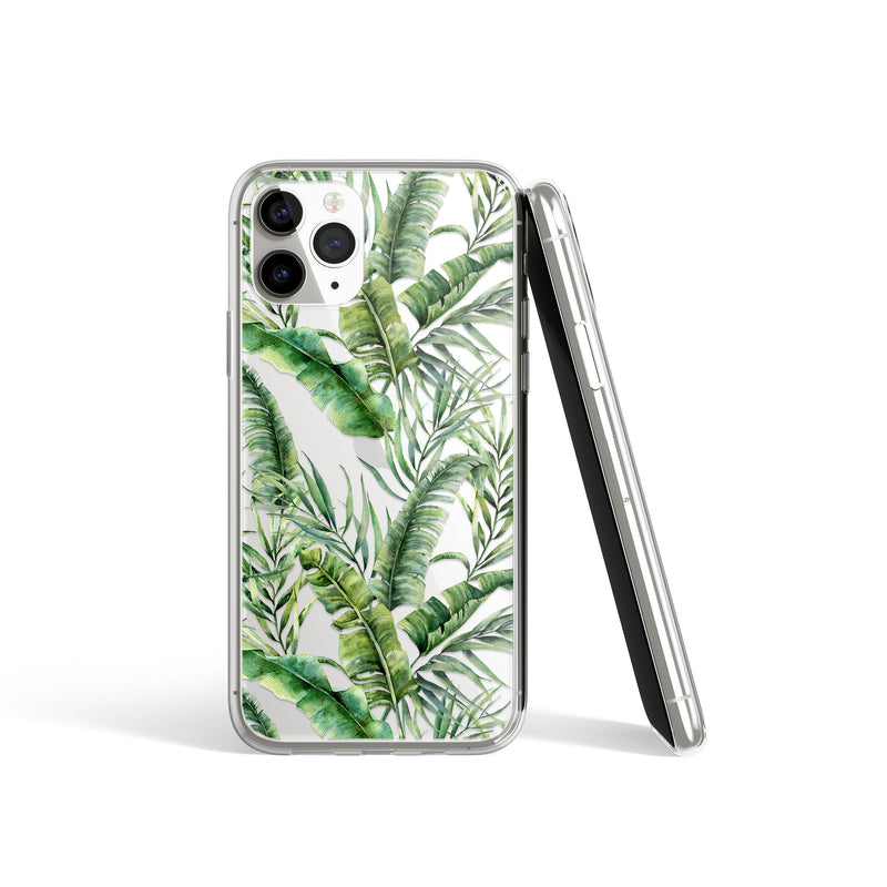 Palm Tree Banana Leaf iPhone Case, Floral Case, iPhone 11 Pro Max, iPhone X Xs Xr, iPhone 7 8 Plus
