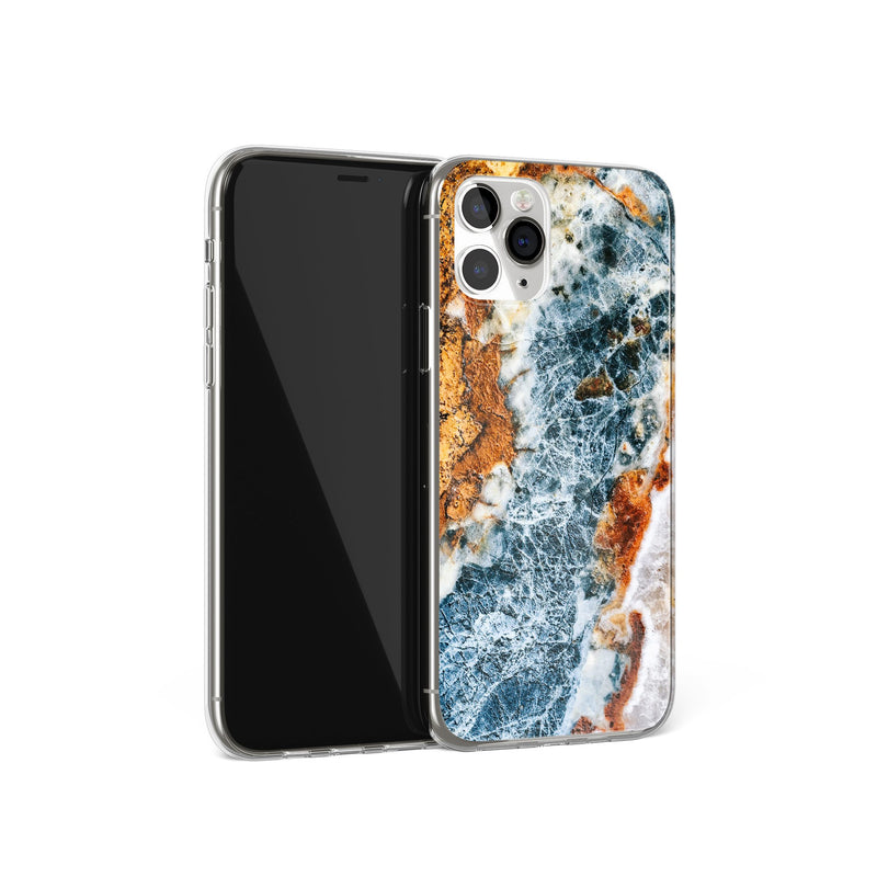Running Water Marble iPhone Case, Silicone Case For iPhone 11,XS,X