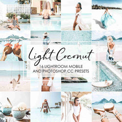 Light Coconut Bright Presets For Lightroom And Photoshop