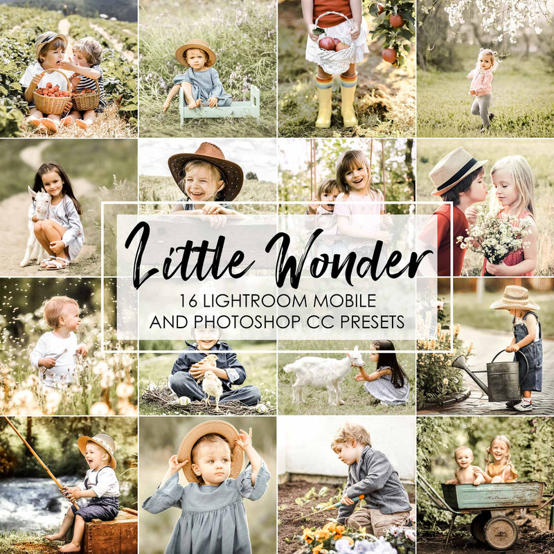 Little Wonder Kids Presets For Lightroom