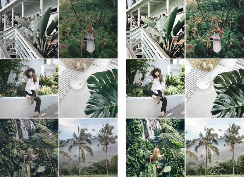 Lush Green Presets For Lightroom And Photoshop, Mobile And Desktop Version