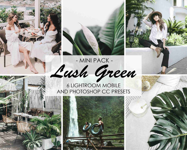 Lush Green Lightroom Presets For iPhone, Android, Mac and Pc