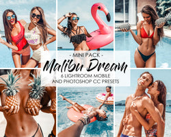 Malibu Dream Summer Beach Lightroom Presets Pack