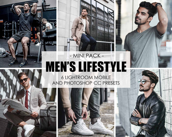 Mens Lifestyle Presets For Photoshop And Lightroom