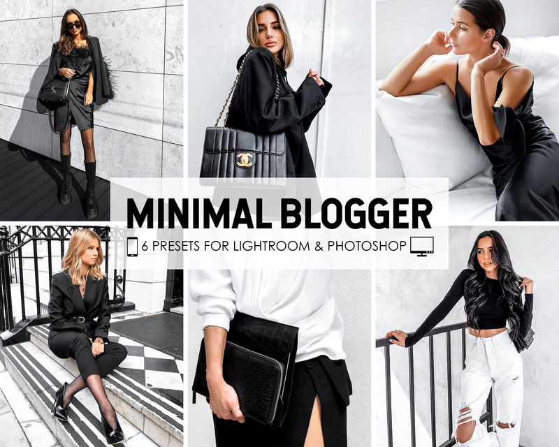 Minimal Blogger - Instagram Blogger Presets, Lightroom Mobile Presets ...